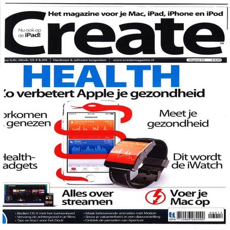 Health-dossier uit Icreate Augustus nummer