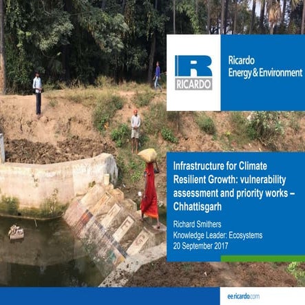 Infrastructure for Climate Resilient Growth: vulnerability assessment ...