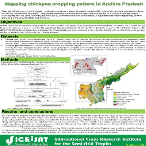 Mapping chickpea cropping pattern in Andhra Pradesh