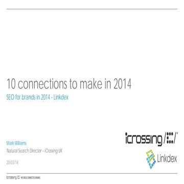 10 connections to make in 2014