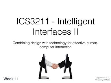 ICS Lecture 11 - Intelligent Interfaces 2023