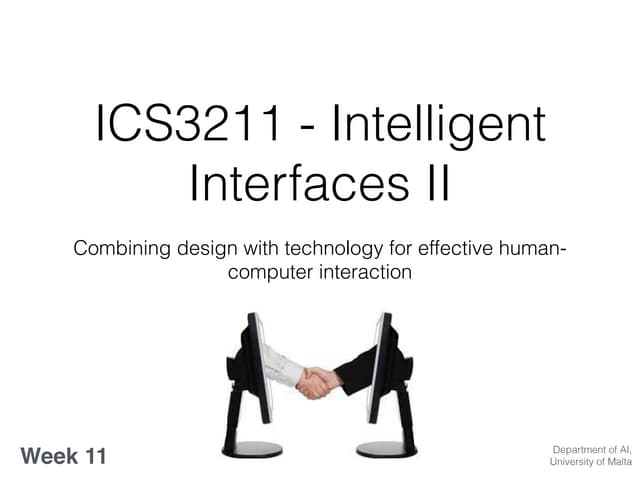 ICS Lecture 11 - Intelligent Interfaces 2023