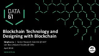 Icsa2018 blockchain tutorial