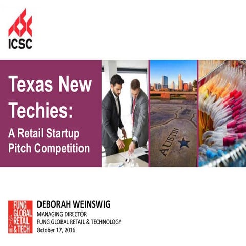 ICSC—Texas New Techies: A Retail Startup Pitch Competition