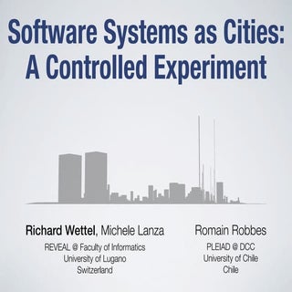 Software Systems as Cities: a Contr...