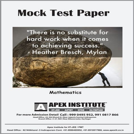 ICSE class X  maths booklet with model paper 2015