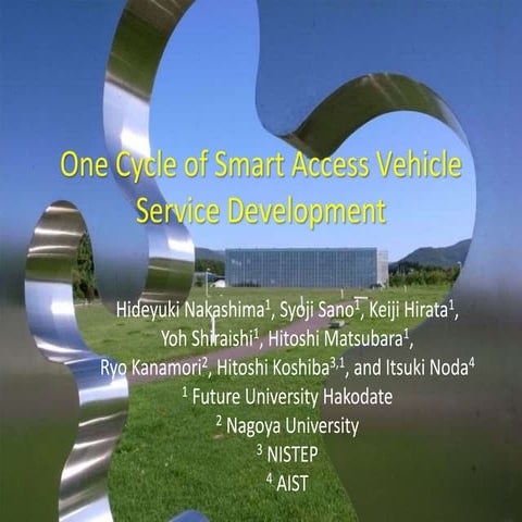 ICServ2014 Smart Access Vehicle System