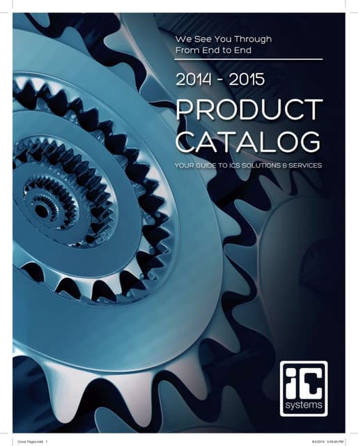 ICS Product Catalog 2014-2015