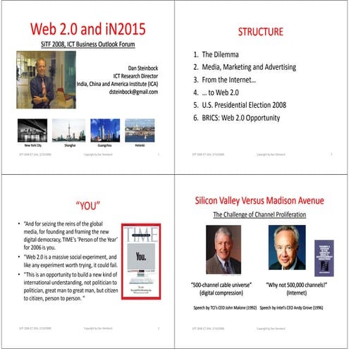 ICT Business Outlook 2008_ Dr Dan