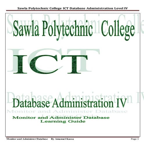ICT-DBA4-09-0811-Monitor-and-Administer-Database.docx