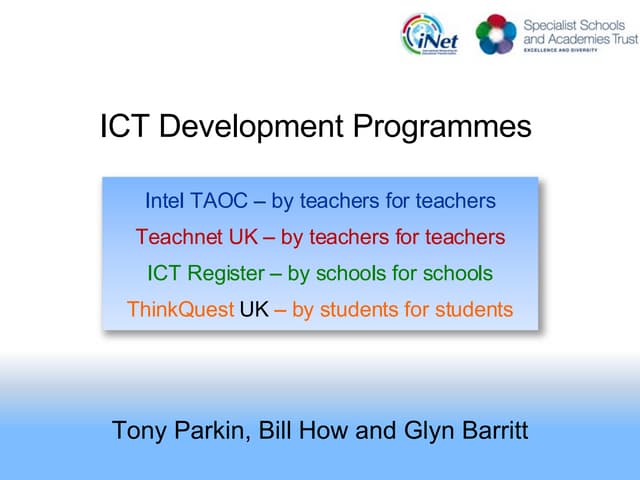 ICT Development Update-March 2008