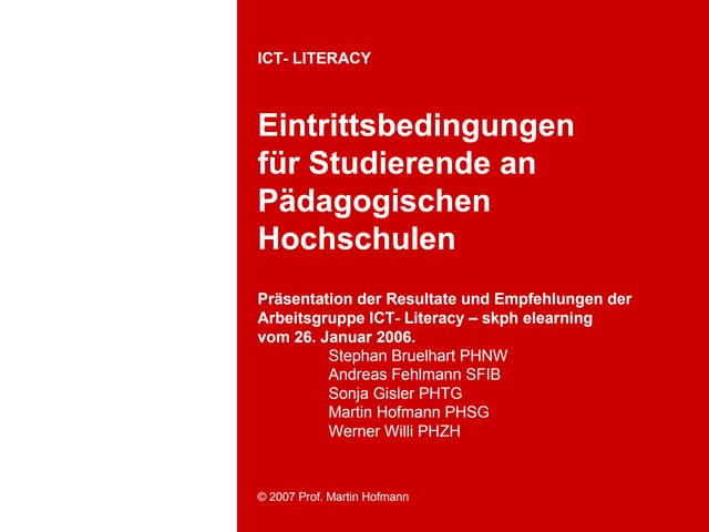ICT Eintrittsbedingungen für PH-Stu...