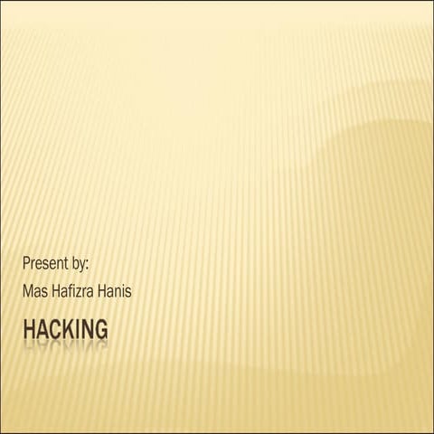 Ict    H A C K I N G