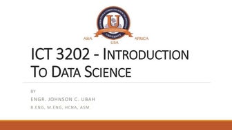 introduction to machine learning