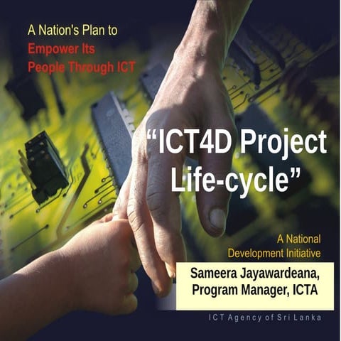 Ict4 d  project life cycle v1