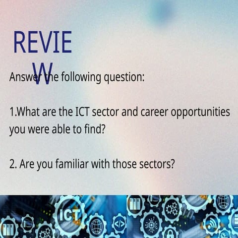 Information and Communication Technology 7