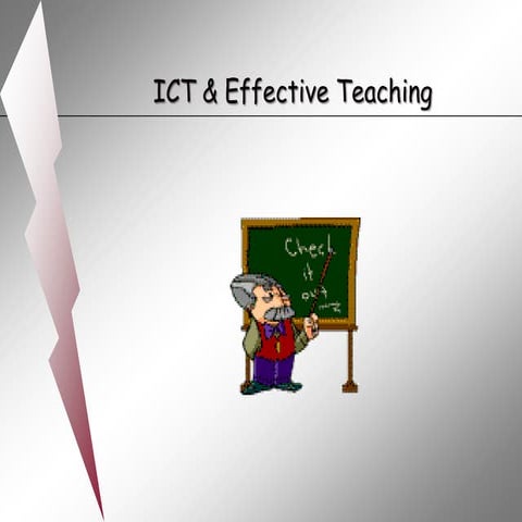 ICT and effective teaching