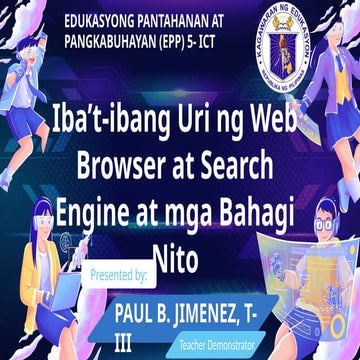 ICT Computer Laboratory Intro Video in Purple and Blue Modern Cartoon Style.pptx