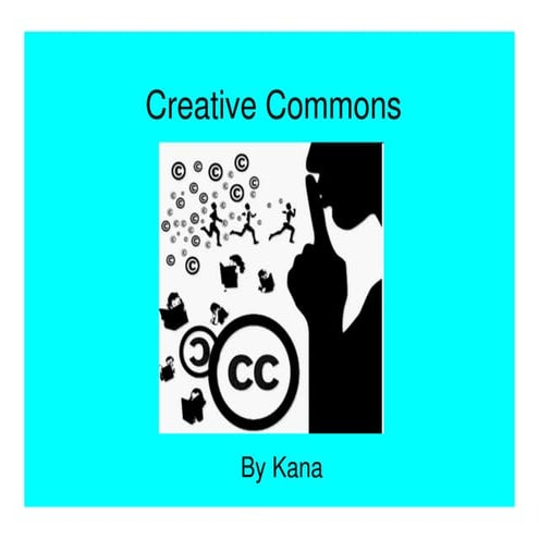 Creative Commons about the licences 