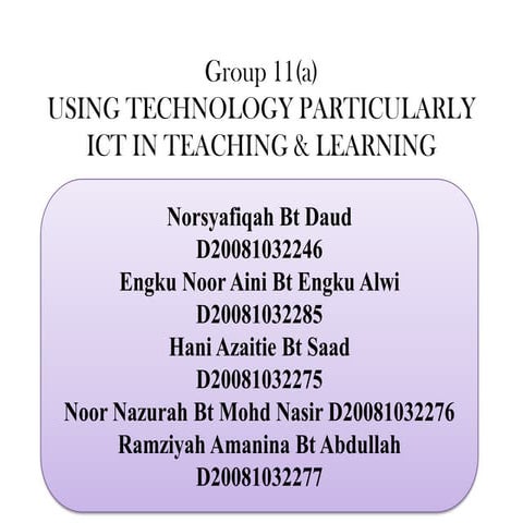 Ict dalam p&p slide
