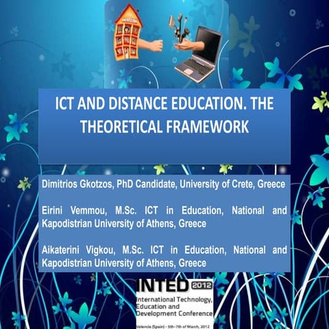 Ict distance education