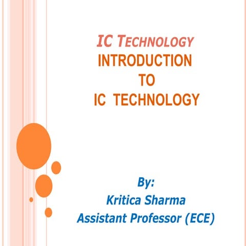 Ic technology- Crystal structure and Crystal growth