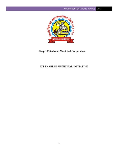 Ict enabled municipal initiative