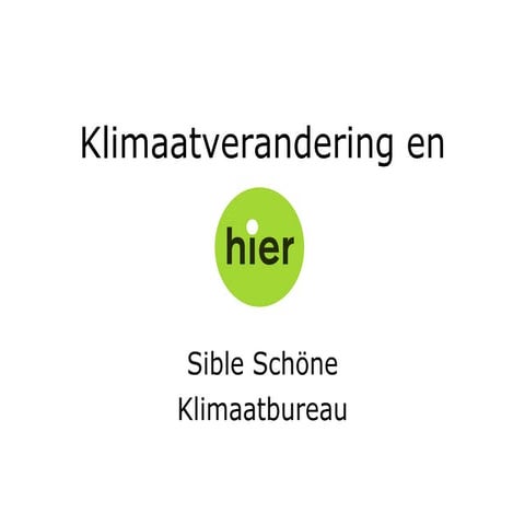 ICT en klimaatverandering