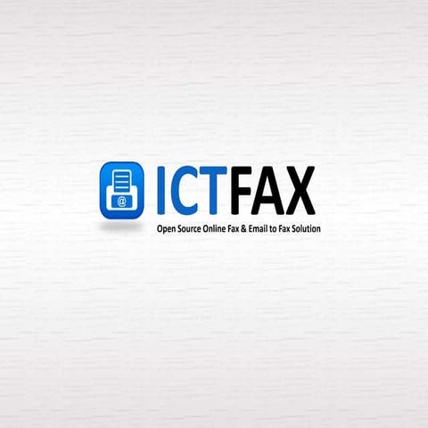 Ictfax installation
