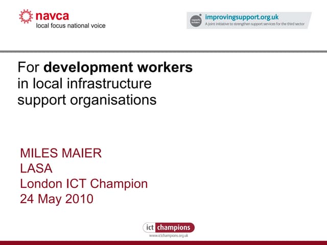 ICT for development workers