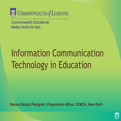Ict in education