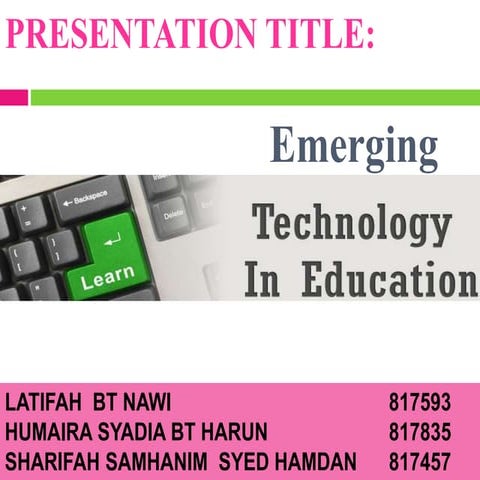 Ict in education_latest