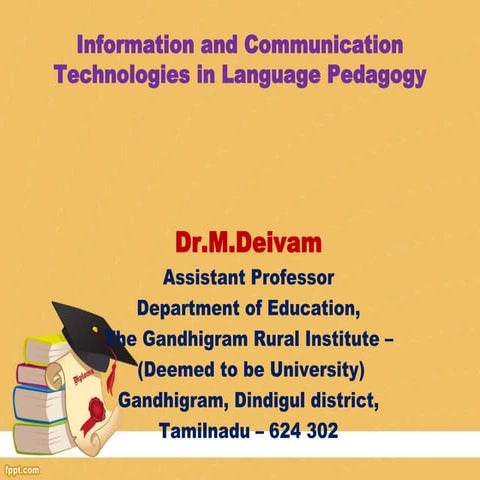 Information and Communication Technologies in Language Pedagogy 