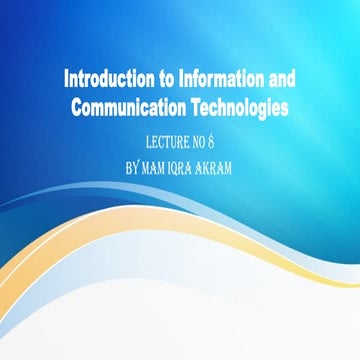 Ethical Use of ICT: Privacy, Copyright, and Content Integrity | PPTX