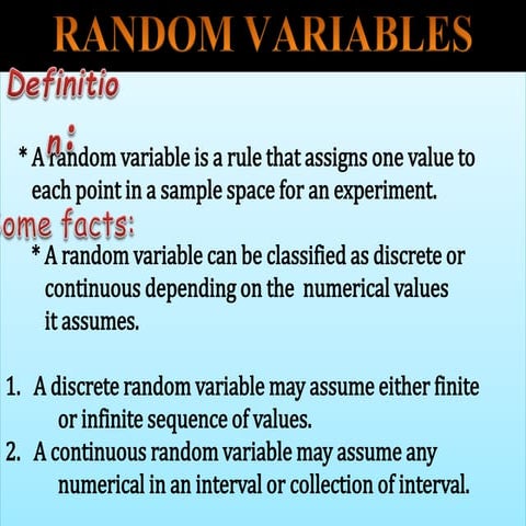 random variables-ict lesson 4