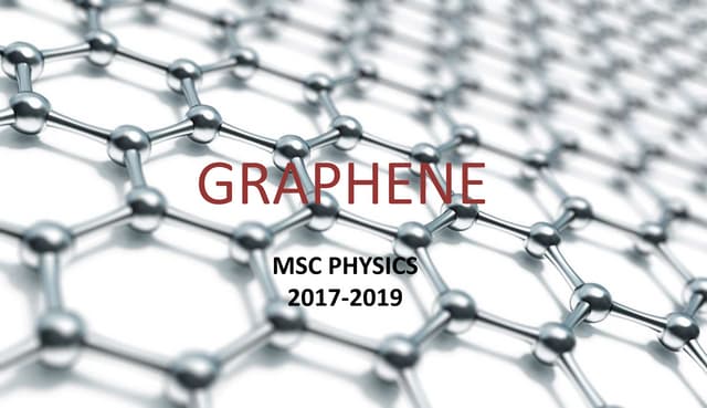 Graphene in nutshell. 