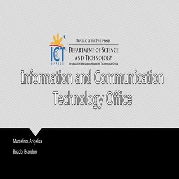 ICTO Philippines (Information and Communications Technology Office)