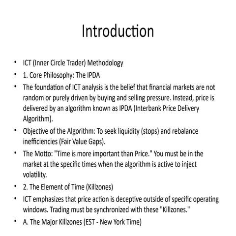 Inverse Fair Value Gap (IFVG) in ICT Trading Strategies - Guide | PDF