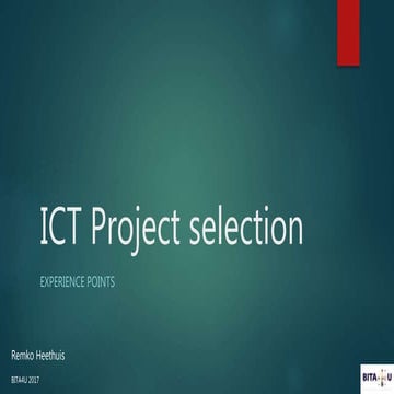 ICT Projectselection