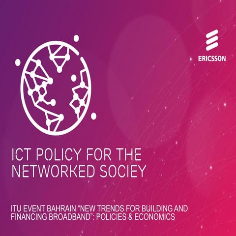 Ict policy for networked society