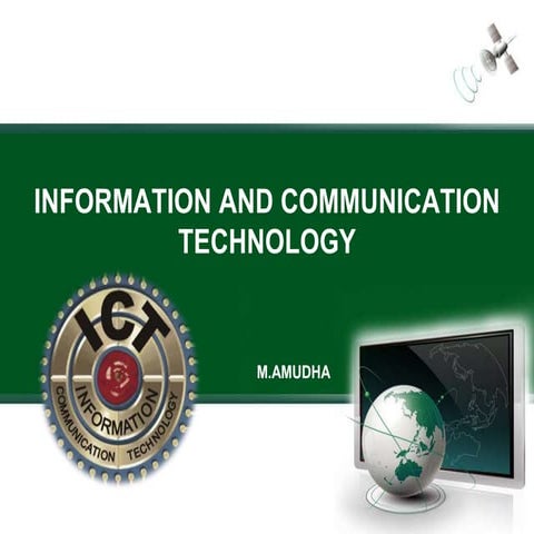 information and communication technology