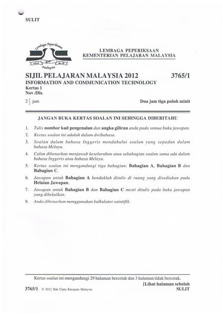 ICT Johor 2010 | PDF