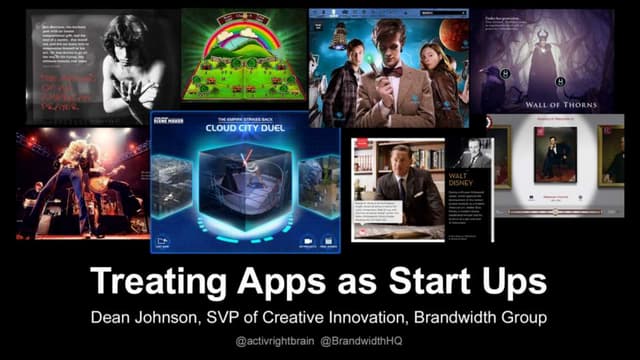 Treating Apps as Startups