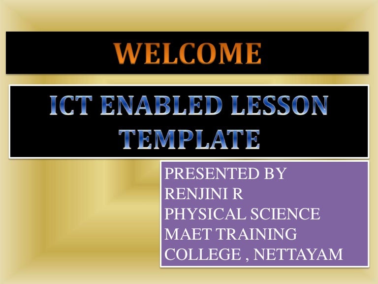ict lesson plan on newton s third law of motion