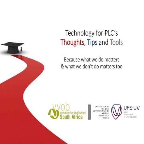 ICT Tools for PLC's