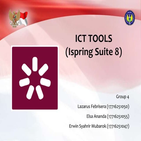 Ict tools ispring 8 (mdelt group 4 presentation class c)