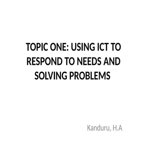 USING ICT TO SOLVE PROBLEMS VOLUME 1.pptx