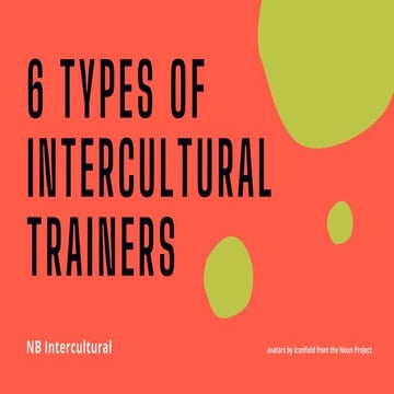 Intercultural Trainer Profiles