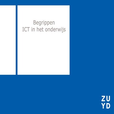 Ict trends in onderwijs voor slideshare