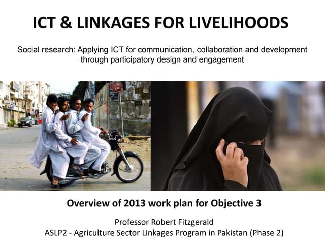 ASLP2 Social Research ICT Workplan 2013
